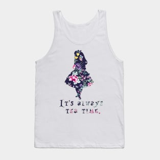 Alice floral designs - Always tea time Tank Top